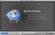 DVDAux DVD Converter for Mac screenshot